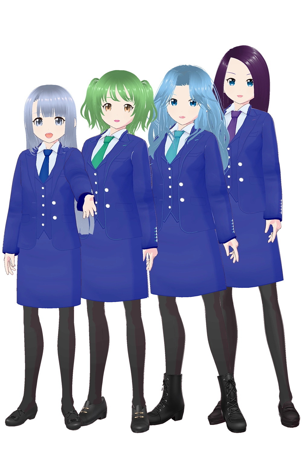 蒼空、アンジェ、のぞ海、みゆき